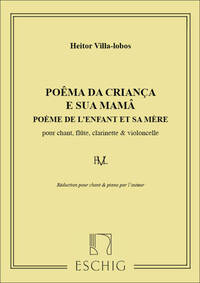 POEMA DA CRIANCA.. CHT-PIANO (ENFANT ET SA MERE) CHANT