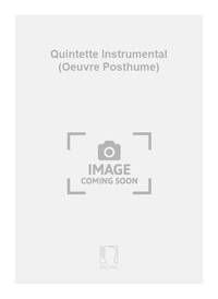 QUINTETTE INSTR. PARTITION IN 4 MUSIQUE D'ENSEMBLE