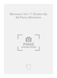 MECONNU VOL 1 7 ETUDES OP 65 PIANO (REVISION PIANO
