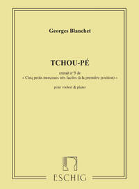 TCHOU-PE VIOLON-PIANO  VIOLON