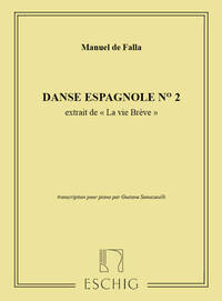 VIE BREVE DANSE N 2 PIANO (SAMAZEUILH) PIANO