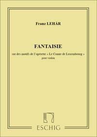 COMTE DE LUXEMBOURG FANTAISIE VL SEUL VIOLON