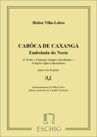 CHANSONS TYPIQUES BRESILIENNE N 10 (CABOCLA DE CHANT