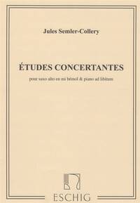 ETUDES CONCERTANTES SAXOPHONE