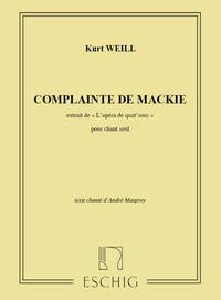 OPERA.N 1 MACKIE CH SEUL  CHANT