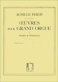 PHILIP PRELUDE ET FUGUE ORGUE (ACHILE PHILIP) ORGUE