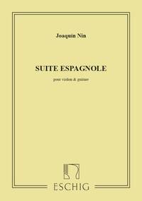 SUITE ESPAGNOLE VIOLON-GUITARE