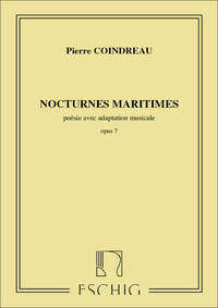 NOCTURNES MARITIMES, OPUS 7 CHANT