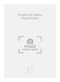POEMA DE ITABIRA CHANT-PIANO CHANT