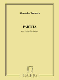 PARTITA, POUR VIOLONCELLE ET PIANO VIOLONCELLE