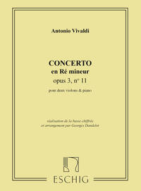 CONCERTO OP 3 N 11 RE MINEUR 2 VIOLON