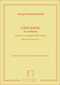 CONCERTO EN SI MINEUR ALTO