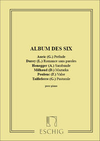 ALBUM DES SIX PIANO