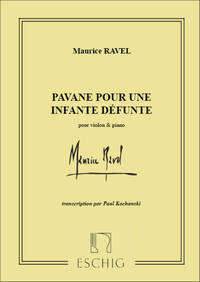 PAVANE POUR UNE INFANTE DEFUNTE VIOLON