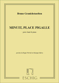 MINUIT PLACE PIGALLE CHANT-PIANO  CHANT