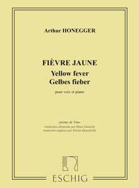 FIEVRE JAUNE CHANT-PIANO (POESIE DE NINO  CHANT