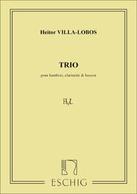 TRIO POUR HAUTBOIS CLARINETTE + BASSON PTIES(1921) MUSIQUE D'ENSEMBLE