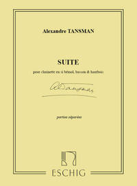 SUITE CLARINETTE-ENSEMBLE DE PARTITIONS