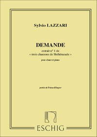 DEMANDE CHANT