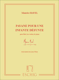 PAVANE POUR UNE INFANTE DEFUNTE FL OU VL-PIANO FLUTE TRAVERSIERE