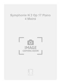 SYMPHONIE N 2 OP 17 PIANO 4 MAINS PIANO