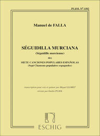 SEGUIDILLA MURCIADES SIETE CANCIONES POPULARES