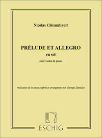 PRELUDE ET ALLEGRO (EN SOL) VIOLONCELLE