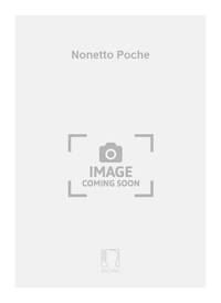 NONETTO POCHE MUSIQUE D'ENSEMBLE