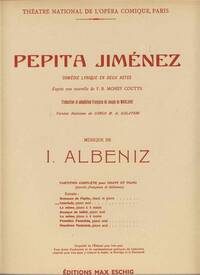 PEPITA JIMENEZ LIVRET OPERA