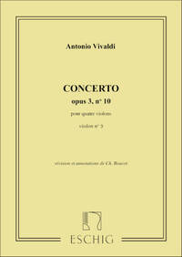 CONCERTO OPUS 3, NO 10 VIOLON