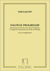 SOLFEGE PROGRESSIF SANS PIANO (2 CLEFS SOL ET FA FORMATION MUSICALE