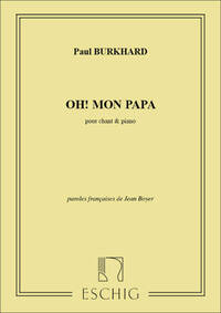 OH MON PAPA CHANT-PIANO CHANT