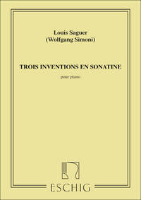 TROIS INVENTIONS EN SONATINE PIANO