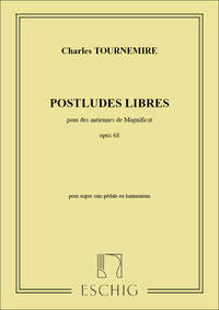 POSTLUDES LIBRES, POUR DES ANTIENNES DE MAGNIFICAT ORGUE