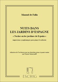NUITS DANS LES JARDINS D'ESPAGNE PIANO