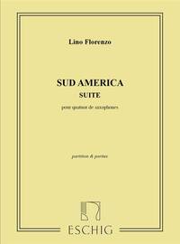 SUD AMERICA4 SAXOPHONESPARTITION ET MATERIEL MUSIQUE D'ENSEMBLE