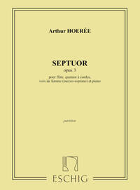 SEPTUOR OP3 PARTITION MUSIQUE D'ENSEMBLE