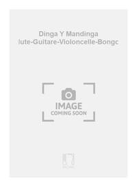 DINGA Y MANDINGA FLUTE-GUITARE-VIOLONCELLE-BONGOS MUSIQUE D'ENSEMBLE