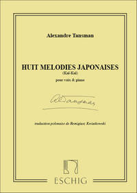 8 MELODIES JAPONAISES CHT-PIANO CHANT