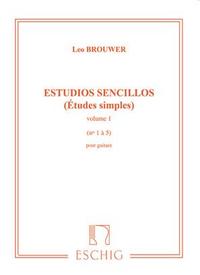 ETUDES SIMPLES (ESTUDIOS SENCILLOS) SERIE 1 GUITARE