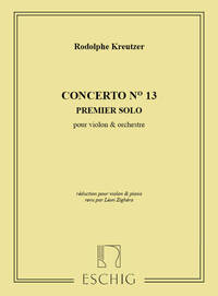 1ER SOLO DU 13E CONCERTO, REDUCTION POUR VIOLON VIOLON
