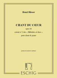 CHANT DU COEUR OP 64 N 3 CHT-PIANO (LEBLANC  CHANT