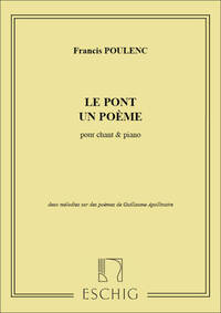 LE PONT UN POEME CHT-PIANO CHANT