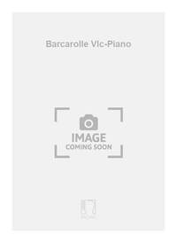 BARCAROLLE VLC-PIANO VIOLONCELLE