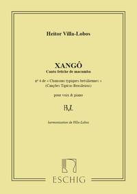 CHANSONS TYPIQUES BRESILIENNE N 4 (XANGO) CHANT