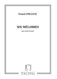 6 MELODIES CHT-PIANO CHANT