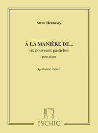 A LA MANIERE DE N 4 PIANO PIANO