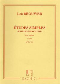 ETUDES SIMPLES (ESTUDIOS SENCILLOS) SERIE 2 GUITARE