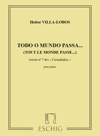 VILLA-LOBOS CIRANDINHAS N 7 PIANO