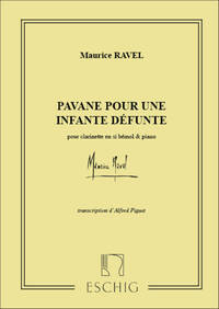 PAVANE POUR UNE INFANTE DEFUNTE  CLARINETTE
